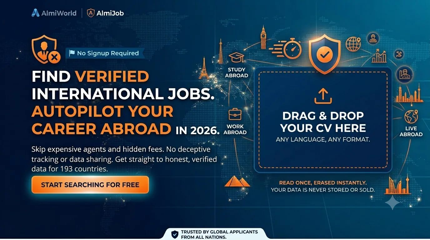 AlmiWorld AlmiJob — find international jobs, upload your CV in any language